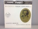 Beethoven Violin Concerto in D Heifetz Boston Symphony Classic Records LSC-1992