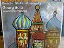 ROMANTIC RUSSIA Borodin Glinka Mussorgsky DECCA UK 1st LP SOLTI SXL 6263 WB EX