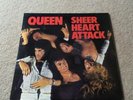 QUEEN Sheer Heart Attack LP Vinyl Record Album  EX+ UK 33RPM Classic