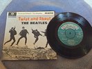 THE BEATLES - TWIST AND SHOUT EP rare1963 INDIA EXPORT / UNIQU LABEL VARIATIONS