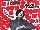 DAVE DAVIES THE KINKS 45 DEATH OF A CLOWN+PS HOLLAND RARE