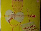 Alban Berg The Lyric Suite Rare Dial 5 LP Vinyl Original Pro Arte Quartet VG