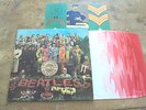 THE BEATLES - SGT. PEPPER LP UK 1st STEREO -1 / -1  Red Inner + Cut Out LOVELY