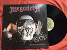 Megadeth Killing is My Business... Combat records w/ Combatcore labels