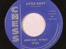 HOWLIN' WOLF: Little Baby / Down In The Bottom 45 rare Blues & R&B
