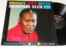 MEMPHIS SLIM BROKEN SOUL BLUES M- MONO UAL 3137 United Artists 1st press
