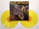 LED ZEPPELIN - LIVE AT EARLS COURT UK 1975 - 2X YELLOW VINYL LP NEAR MINT (NM)