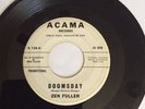 Zen Fuller - Super Rare Northern Soul Promo - Doomsday / Take A Memo From A Fool