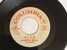 Marty Hill - Rare Northern Soul Popcorn - Red Lips / Give Columbia Promo VG++