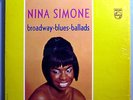 NINA SIMONE BWAY-BLUES-BALLADS RARE ORIG '65 PHILIPS STEREO LP IN SHRINK NM