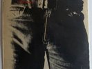 ROLLING STONES Sticky Fingers 1971 COC 59100 Warhol, Real Zipper EXC Vinyl