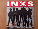 INXS Signed Cover Need you tonight / Mediate  LP/EP
