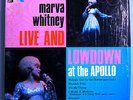 MARVA WHITNEY w/JAMES BROWN LIVE+LOWDOWN@APOLLO MEGA-RARE ORIG'69 KING LP SHRINK