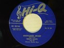 Ralph Davis + Western Boys 45 UNDECIDED HEART / SEACHING Hi-Q VG Fortune country