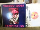 VOODOO IDOLS temptation LP Record 1984 RARE oop w/2 inserts  veedee florida orig