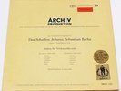 BACH: CELLO SUITES NO. 3 & 4/FOURNIER/DG ARCHIV GERMANY PRESSING/RED STEREO/NM