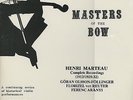 Henri Marteau Complete Recordings & others Masters of the Bow MINT SEALED 2-LPs
