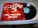 Section 5 -  For The Love Of Oi LP Punk Oi Skinhead LINK MINT