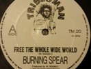 Burning Spear Free The Whole Wide World / Jah No Dead killer Roots 12