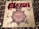 Saxon - Strong Arm Of The Law Signed Autographed Vinyl