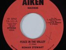 Reggae 45 ROMAN STEWART Peace in the Valley AIKEN HEAR