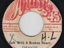 Rocksteady Reggae 45 - Paragons/I Roy - Left With A Broken Heart - Andy's - mp3