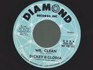 DICKEY & GLORIA mr. clean NORTHERN SOUL 45 on DIAMOND