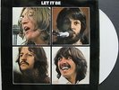 The BEATLES Let It Be UK ORG 1970's White Vinyl LP MINTY Lennon McCartney Starr
