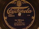 78 RPM  The Bucktown Five / The Happy Harmonists, Claxtonola 40353, EE+  jazz
