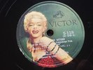VERY RARE?78 RPM/MARILYN MONROE JAPAN VICTOR w/Picture sleeve label & flyer