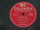 BILLIE HOLIDAY Night and Day/Gloomy Sunday COLUMBIA 38044 jazz 78 E-