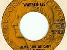 WARREN LEE: Mama Said We Can't Get Married 45 Deesu funk hear