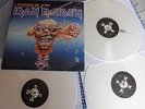 IRON MAIDEN  LONDON BLAZE 3  LP LTD ED NUMBERED  WHITE   WAX  METAL EDDIE COVER