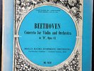Gerhardt Taschner Paul Roether BEETHOVEN Violin Concerto REGENT MG 5029 VG-/VG++