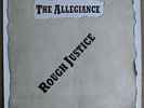 THE ALLEGIANCE rough justice  LP  rare oi skinhead rock-o-rama '89