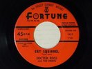 Doctor Ross 45 CAT SQUIRREL / THE SUNNYLAND   Fortune 857 VG+ blues ORIGINAL