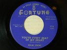 Nolan Strong w.grp.45 YOU'RE EVERY BEAT OF MY HEART / IT'S BECAUSE. Fortune VG++