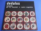 LP ITALIAN PROG DEDALUS - MATERIALE PER TRE ESECUTORI E NASTRO MAGNETICO