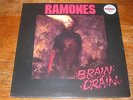 Ramones - Brain Drain LP NEW RE import 180 gram RED WAX ? nyc punk r n' r