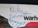 Uk Subs Warhead  Picture Sleeve  4 original signatures Gems 23