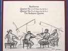 BUDAPEST QUARTET: BEETHOVEN Quartets 1 & 2. 6-Eye MS 6074 Stereo LP. NM