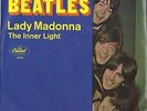 BEATLES- LADY MADONNA (RARE M- PICTURE SLEEVE W/ NM 45)
