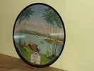 78T / 78 RPM SATURNE PICTURE DISC -ALPHONSO ET SON ORCHESTRE ANTILLAIS-25cm /10