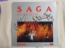 SAGA - On The Loose Maxi LP  French Issue signed by the band 
