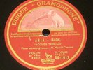 VIOLIN 78 RPM JACQUES THIBAUD Aria BACH Le Coq D´Or RIMSKY KORSAKOV - DB 1017