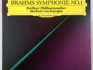 DGG dig LP Brahms symph #1 1987 Rare Karajan Mint