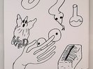 LAMC No. 12 Mikal Cronin /Wand test press with original art - Charity Auction