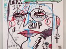 LAMC No. 12 White Fence / Jack Name test press w/ original art - Charity Auction