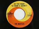 Beatles - Canadian Capitol 72159 Do You Want To Know A Secret