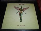 Nirvana In Utero ORIG 1993 Brazil LP w Inner Sleeve Excellent Condition RARE